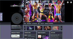 Desktop Screenshot of djkittyglitter.com